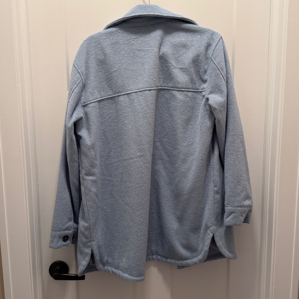 Thread & Supply Light Blue Button-Up Jacket - Picture 2 of 2